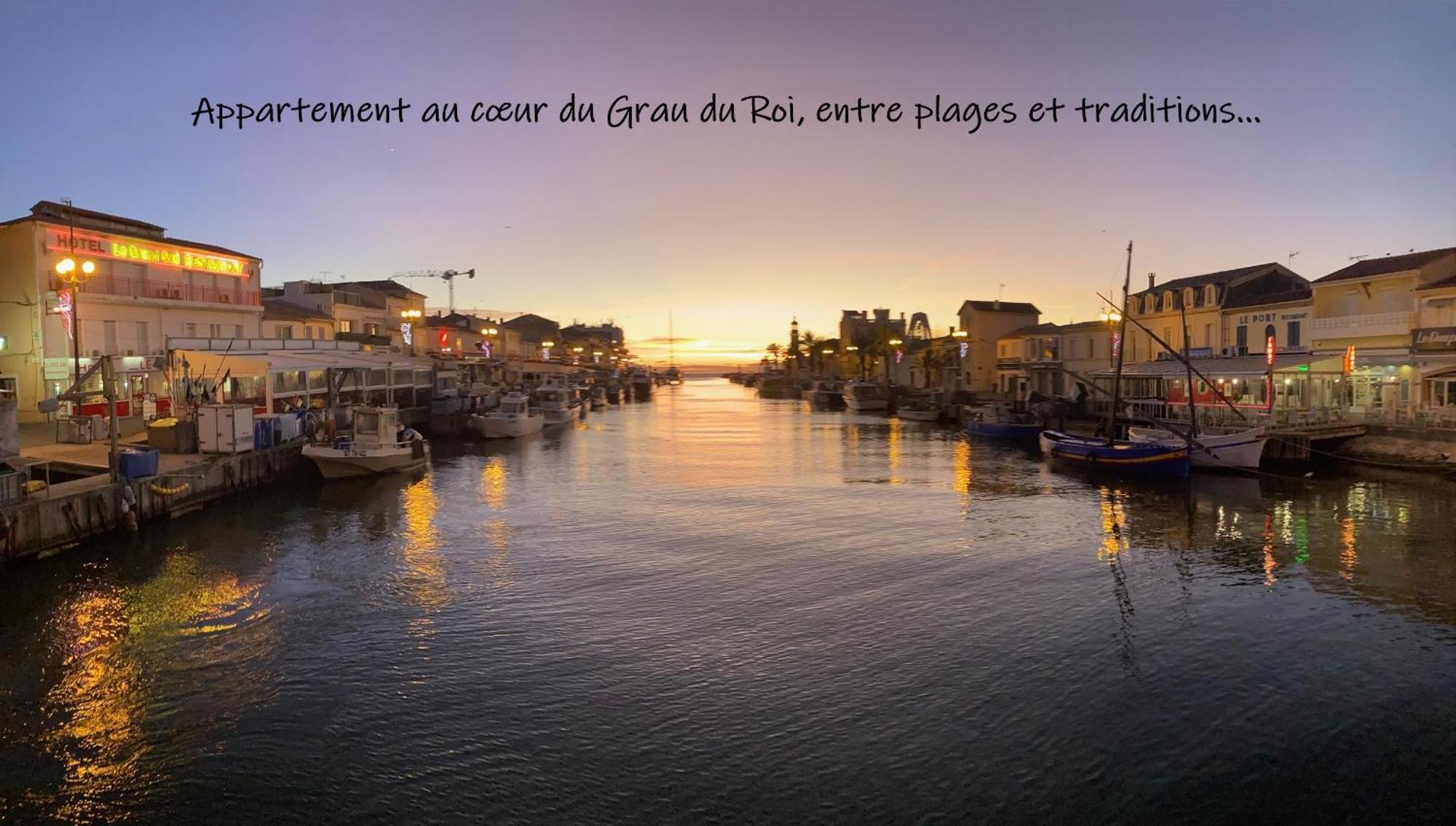 Appartement rénové en RDC au cœur du Grau du Roi Le Grau-du-Roi Extérieur photo